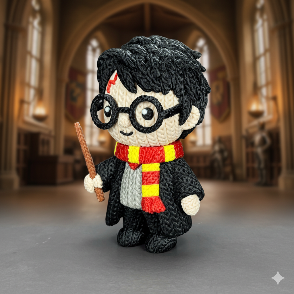 Figura Harry Potter 3D