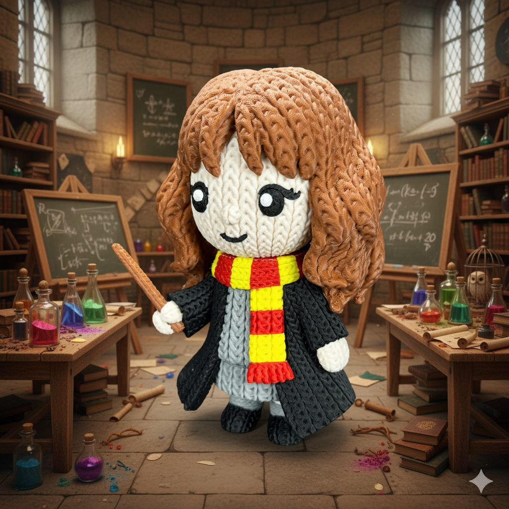 Figura Hermione 3D