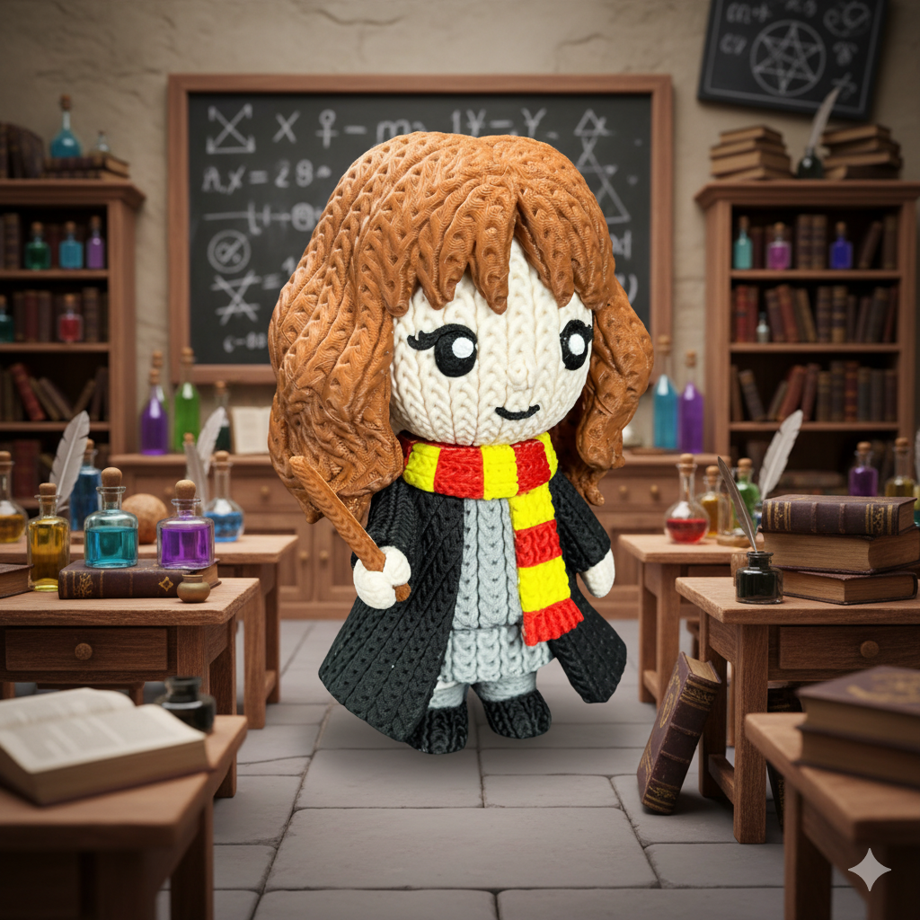 Figura Hermione 3D