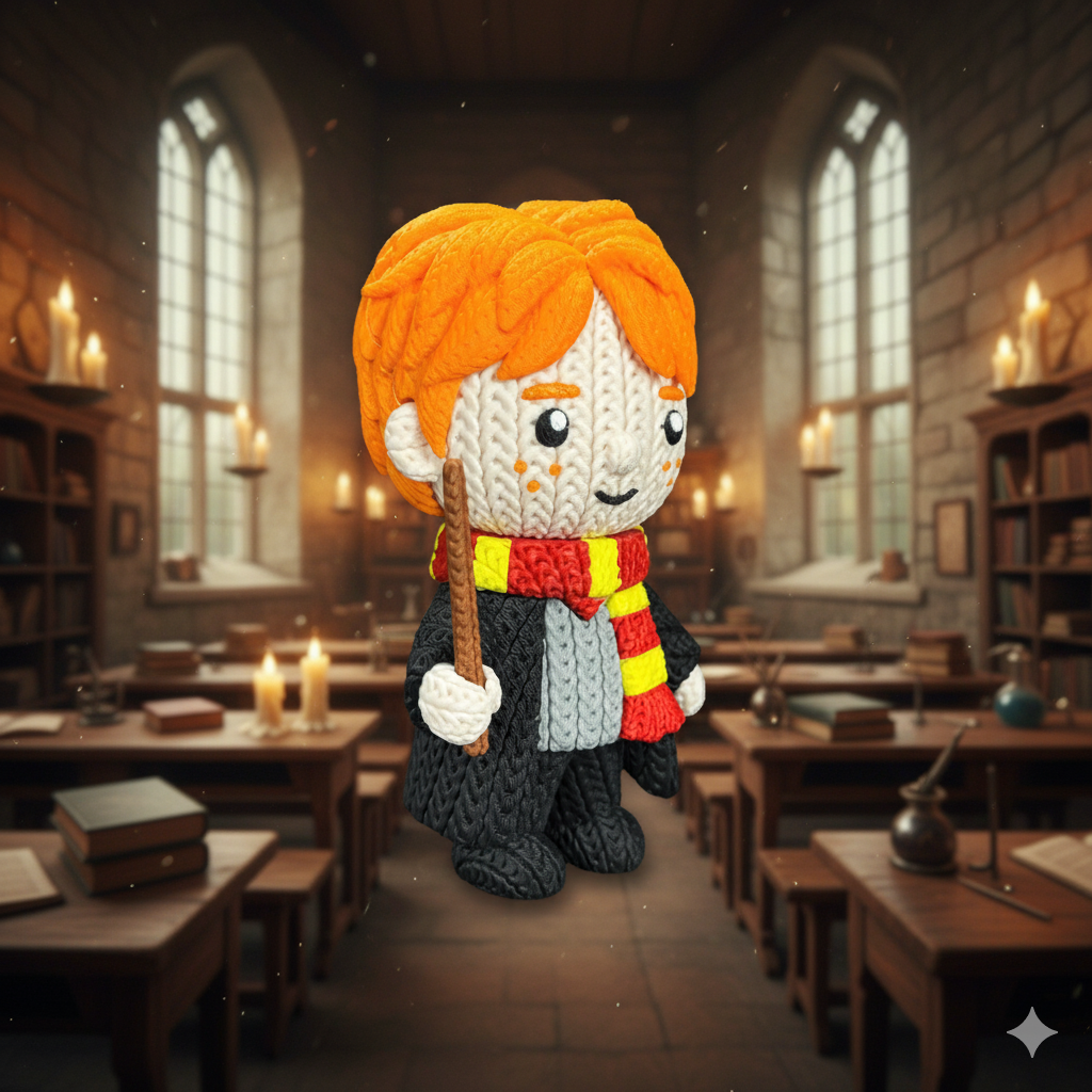 Figura Ron Weasley 3D