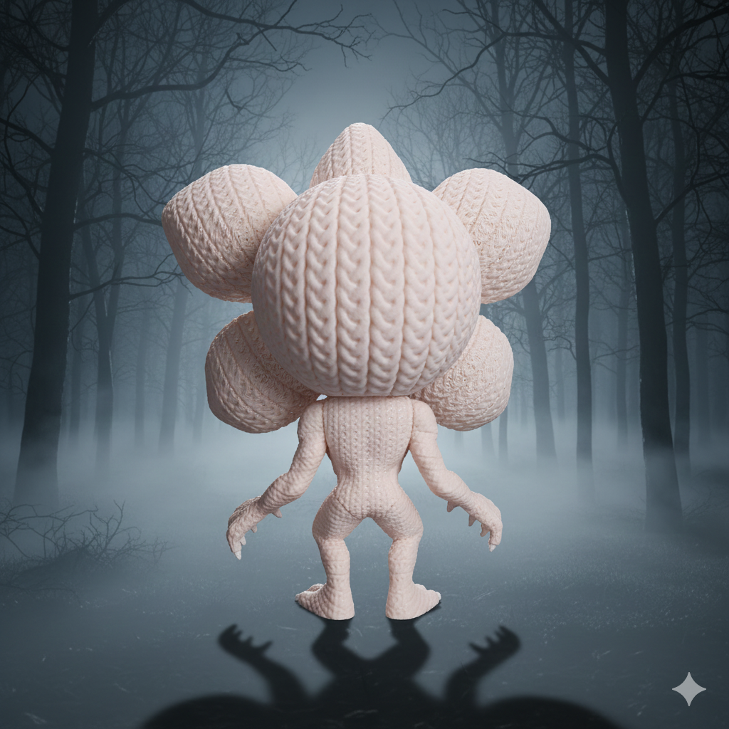 Figura Demogorgon 3D