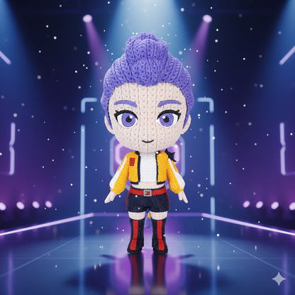 Figura Rumi 3D Guerreras K-POP