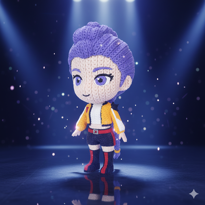 Figura Rumi 3D Guerreras K-POP