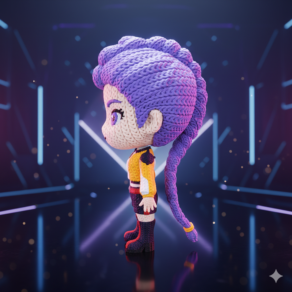 Figura Rumi 3D Guerreras K-POP