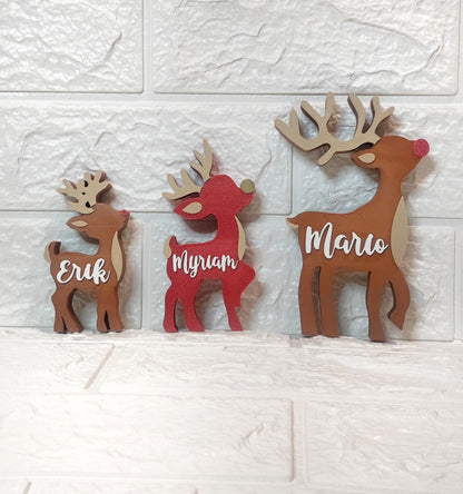 Renos personalizados con nombre