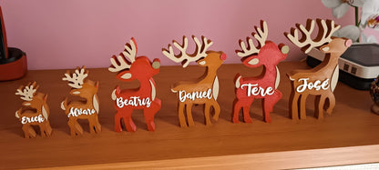 Renos personalizados con nombre