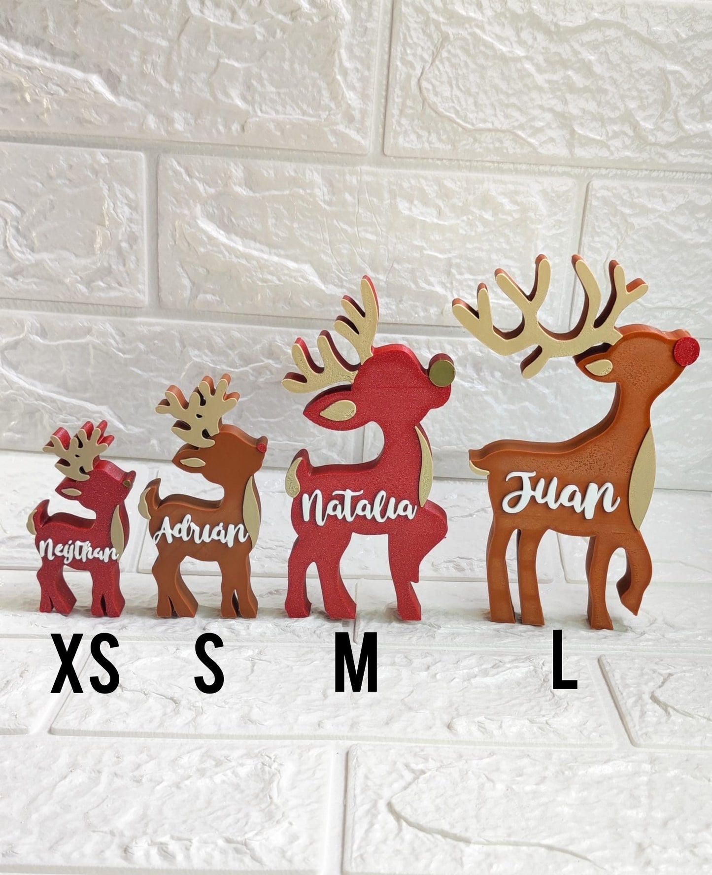 Renos personalizados con nombre