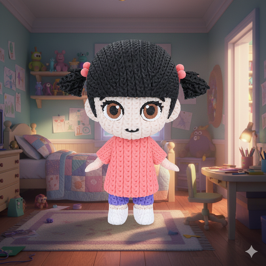 Figura Boo 3D (Monstruos S.A)