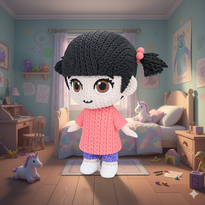 Figura Boo 3D (Monstruos S.A)