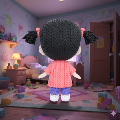 Figura Boo 3D (Monstruos S.A)