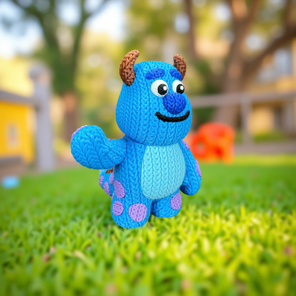 Figura Sulley 3D (Monstruos S.A)