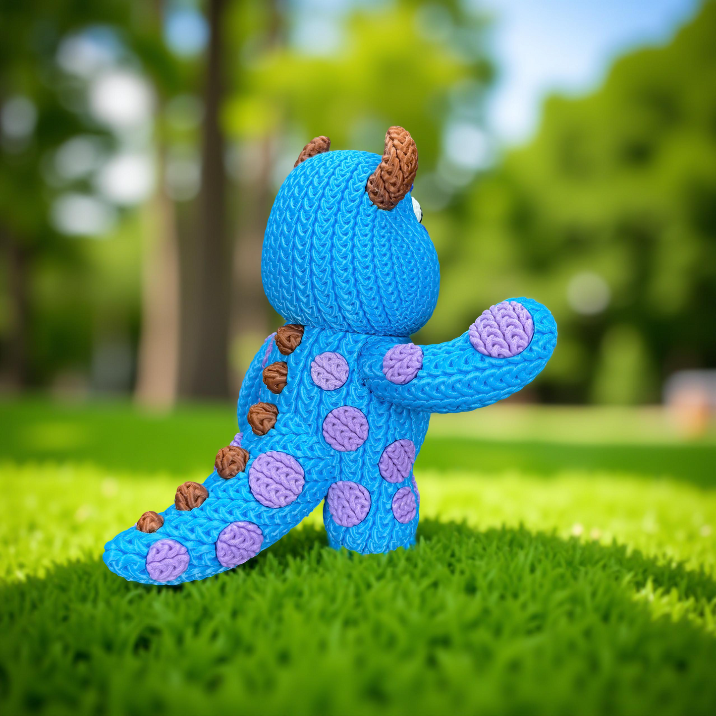 Figura Sulley 3D (Monstruos S.A)