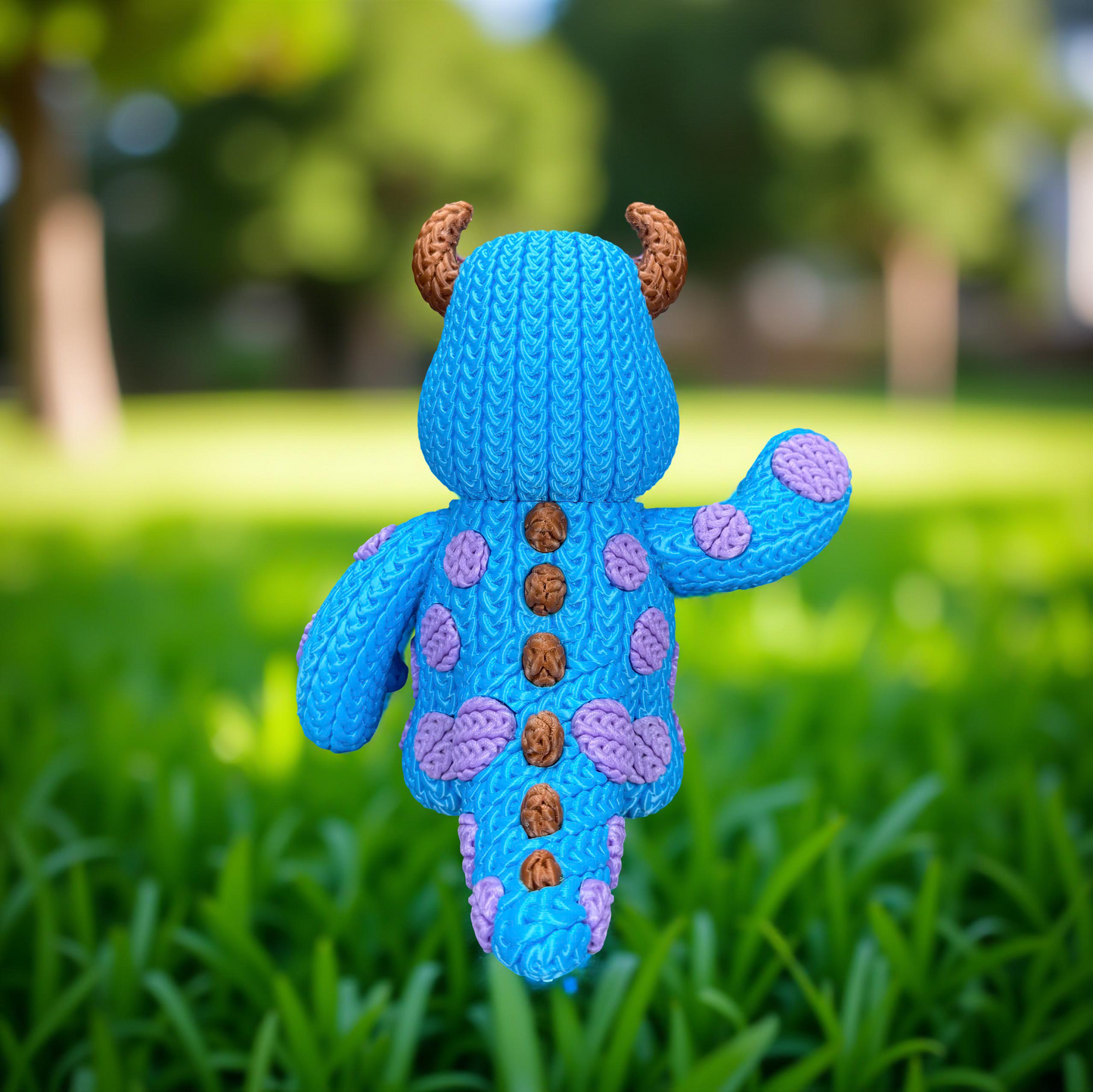 Figura Sulley 3D (Monstruos S.A)