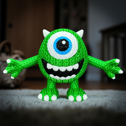 Figura Mike Wazowski 3D (Monstruos S.A)
