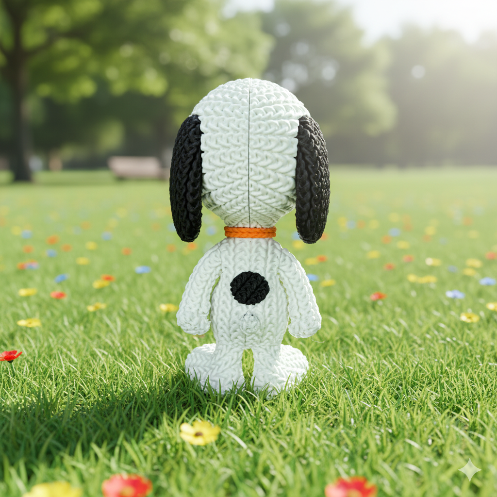 Figura Snoopy 3D