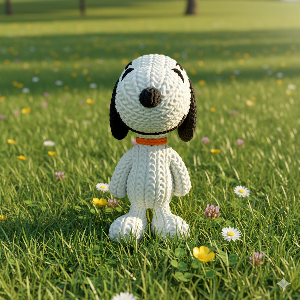 Figura Snoopy 3D