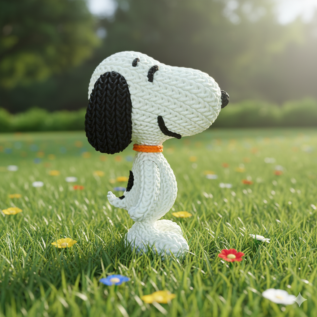 Figura Snoopy 3D
