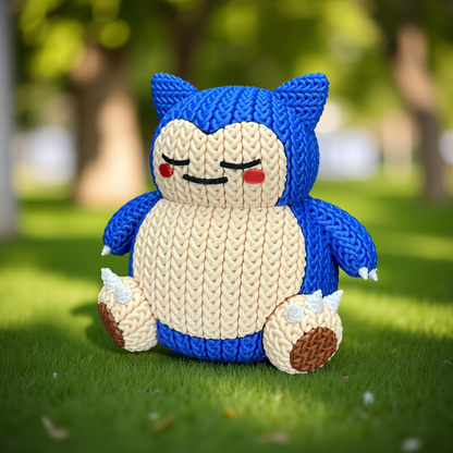 Figura Snorlax 3D