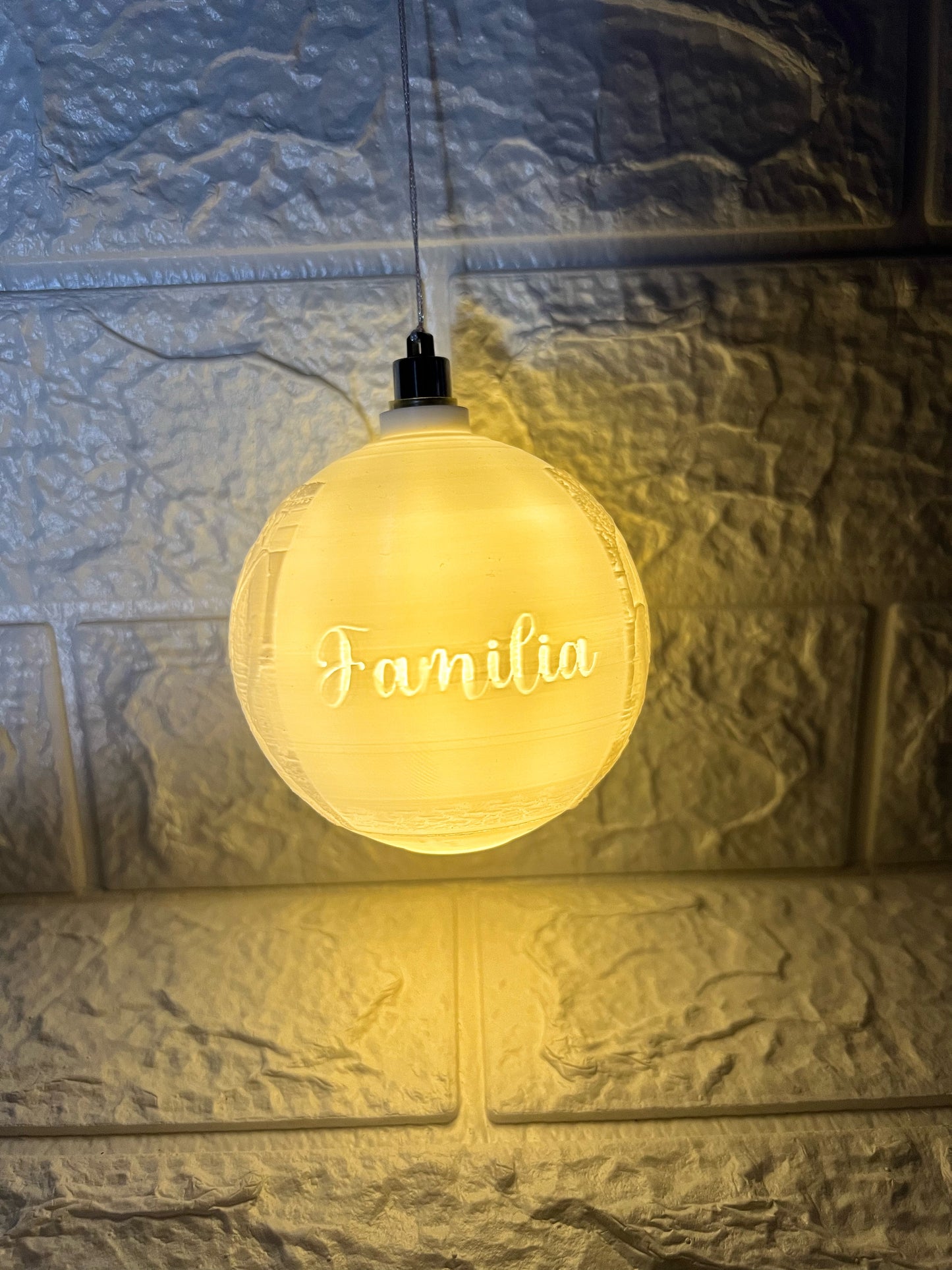 Bola de Navidad personalizada con foto