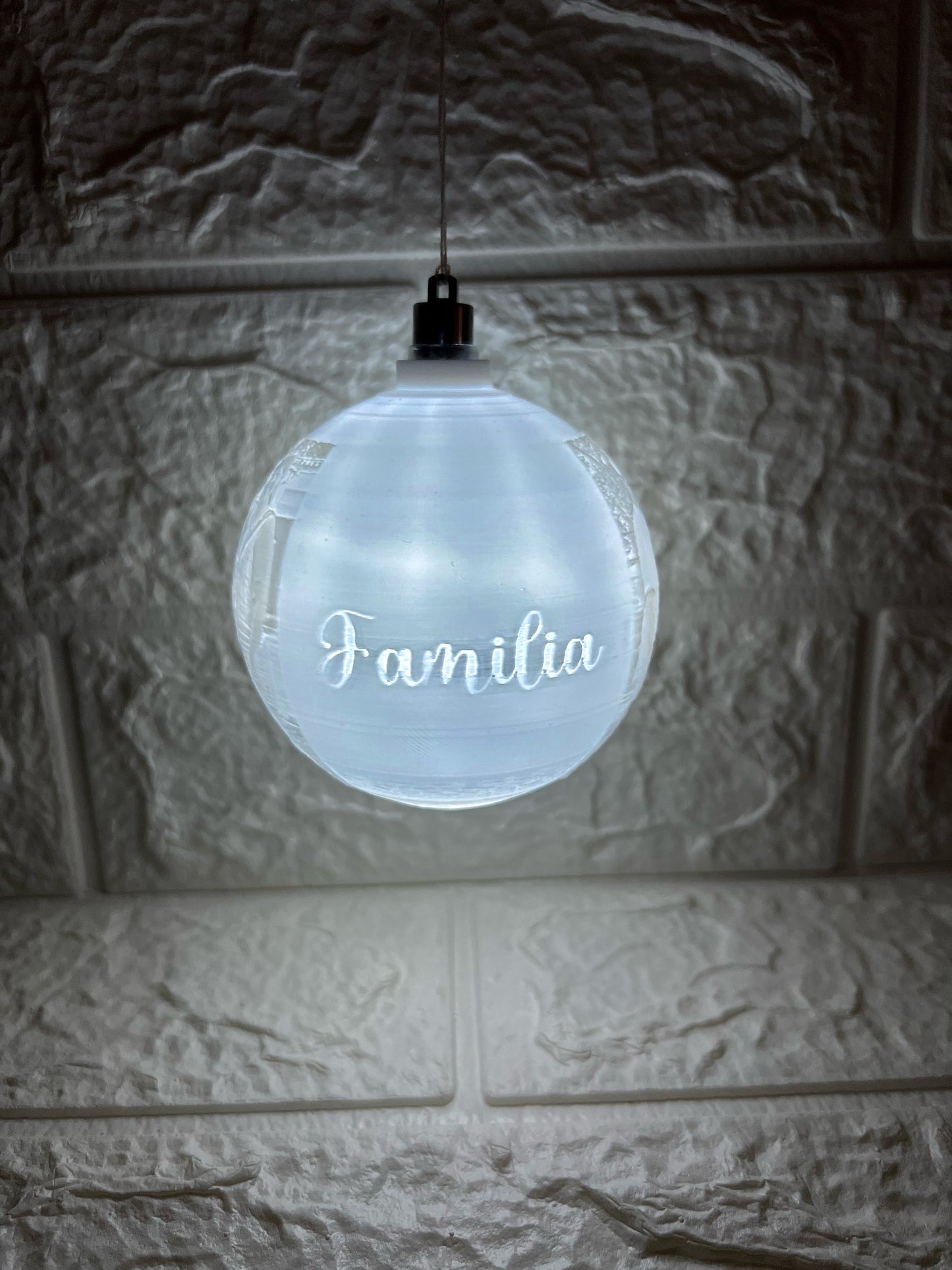 Bola de Navidad personalizada con foto